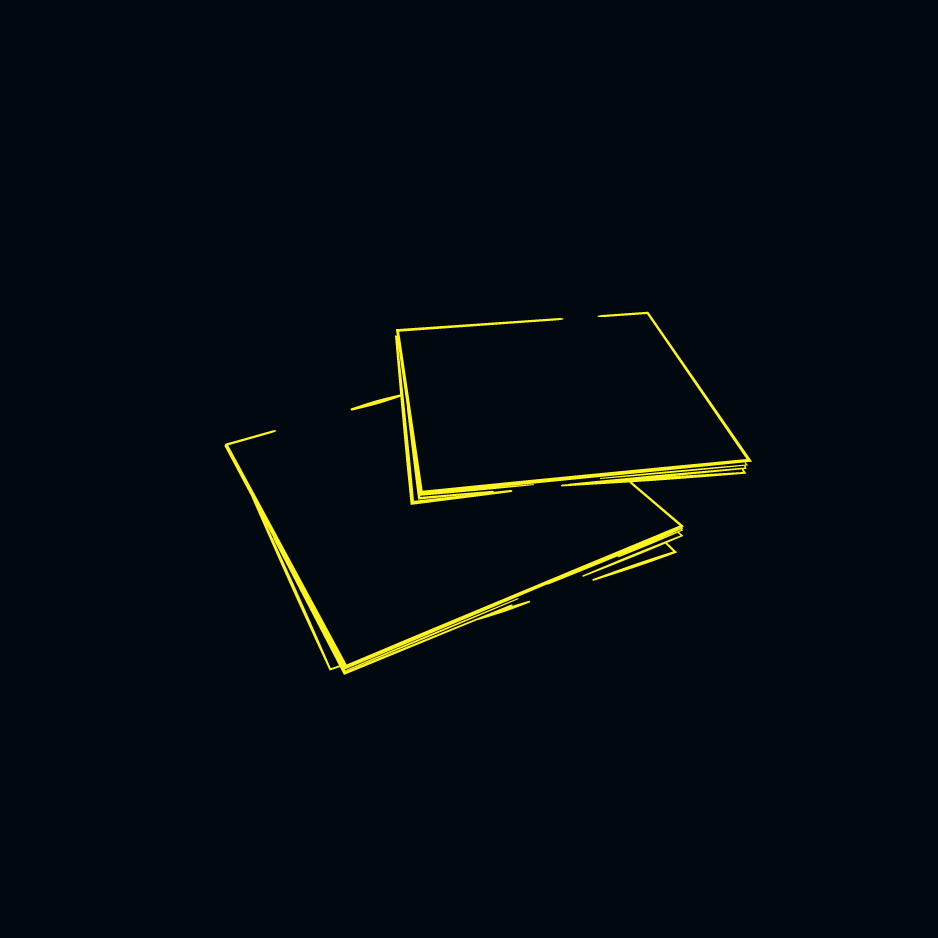 ISH square stickers